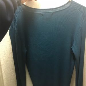 coldwater creek blue sweater